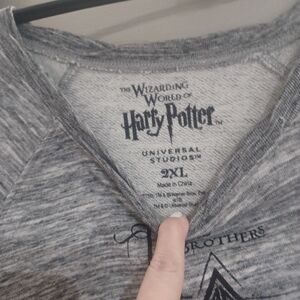 Harry Potter Gray Sweatshirt by Universal Studios